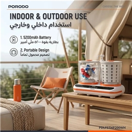 ماشین لباسشویی کوچک پرودو PDLFSTHP200WH