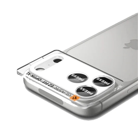 محافظ لنز و پنل دوربین آیفون 17 پرو مکس اسپیگن مدل Spigen Optik Pro XL EZ Fit