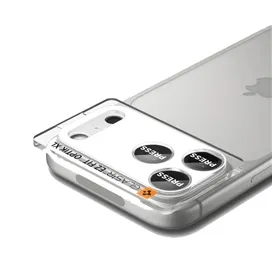 محافظ لنز و پنل دوربین آیفون 17 پرو مکس اسپیگن مدل Spigen Optik Pro XL EZ Fit
