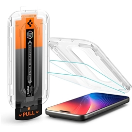 گلس اسپیگن (پک 2 عددی) مدل Glas.tR EZ Fit Pro برای iPhone 18 Pro / 17 Pro