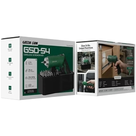 پیچ گوشتی شارژی گرین لاین Green Lion GSD-54 GNGSD54CSGN دارای 54 سری