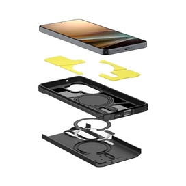 قاب گلکسی S26 اولترا اسپیگن مدل Spigen Tough Armor (MagFit)