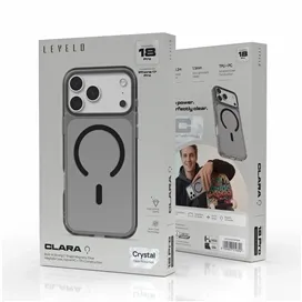 قاب برند لولو مدل Levelo Clara Case مناسب برای Apple iPhone 17 Pro Max