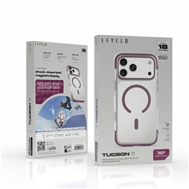 قاب برند لولو مدل Levelo Tucson Case مناسب برای Apple iPhone 17 Pro Max