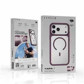 قاب برند لولو مدل Levelo Tapa Case مناسب برای Apple iPhone 17 Pro Max