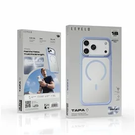 قاب برند لولو مدل Levelo Tapa Case مناسب برای Apple iPhone 17 Pro Max