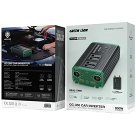 شارژر فندکی و چند راهی برق خودرو گرین لاین Green Lion GC-350 توان 800 وات