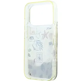 قاب کارل لاگرفلد Karl Lagerfel Liquid Glitter Beach & Sand مناسب برای Apple iPhone 18 Pro Max