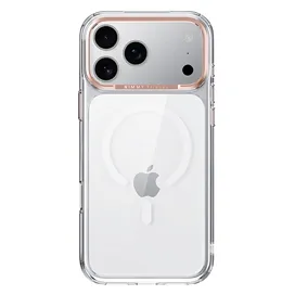 قاب برند نیمی شفاف مدل Nimmy Magnetic Crystal Clear آیفون مناسب برای Apple iPhone 18 Pro Max