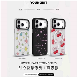 قاب Youngkit یانگ کیت Sweetheart Story Series Iphone مناسب برای Apple iPhone 17 Pro