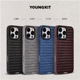 قاب Youngkit یانگ کیت Canvas Series With Magsafe Iphone مناسب برای Apple iPhone 18 Pro Max