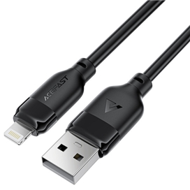 کابل لایتنینگ ایس فست ACEFAST C16-06 طول 2 متر شدت جریان 2.4 آمپر