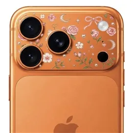 محافظ دور لنز طرح گل برند بلو مدل Blueo Invisible Shock-Resistant Lens Protection مناسب برای  Apple iPhone 17 Pro Max