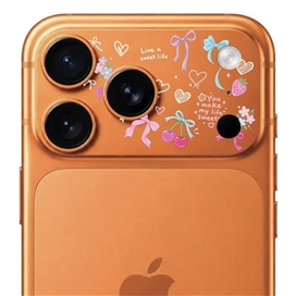 محافظ دور لنز طرح پاپیون برند بلو مدل Blueo Invisible Shock-Resistant Lens Protection مناسب برای Apple iPhone 17 Pro Max