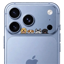 محافظ دور لنز طرح سگ ها برند بلو مدل Blueo Invisible Shock-Resistant Lens Protection مناسب برای Apple iPhone 18 Pro Max