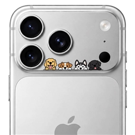 محافظ دور لنز طرح سگ ها برند بلو مدل Blueo Invisible Shock-Resistant Lens Protection مناسب برای Apple iPhone 18 Pro Max
