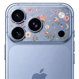 محافظ دور لنز طرح گل برند بلو مدل Blueo Invisible Shock-Resistant Lens Protection مناسب برای Apple iPhone 18 Pro Max
