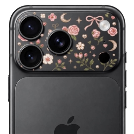 محافظ دور لنز طرح گل برند بلو مدل Blueo Invisible Shock-Resistant Lens Protection مناسب برای Apple iPhone 18 Pro