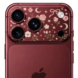 محافظ دور لنز طرح گل برند بلو مدل Blueo Invisible Shock-Resistant Lens Protection مناسب برای Apple iPhone 18 Pro