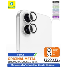 رینگ محافظ لنز بلو فلزی Blueo Metal Frame Lens Protector Glass مناسب برای Apple iPhone 18 Pro Max
