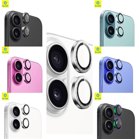 رینگ محافظ لنز بلو فلزی Blueo Metal Frame Lens Protector Glass مناسب برای Apple iPhone 18 Pro