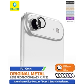 رینگ محافظ لنز بلو فلزی Blueo Metal Frame Lens Protector Glass مناسب برای Apple iPhone 18 Pro