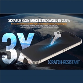 محافظ صفحه بلو کریستالی با اپلیکاتور Blueo Crystal Anti-Scratch Tempered Glass With Applicator مناسب برای Apple iPhone 18 Pro Max
