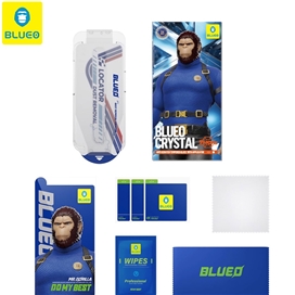 محافظ صفحه بلو کریستالی با اپلیکاتور Blueo Crystal Anti-Scratch Tempered Glass With Applicator مناسب برای Apple iPhone 18 Pro Max