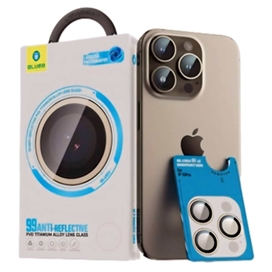 رینگ محافظ لنز بلو تیتانیوم ضد انعکاس نور Blueo 99Anti-Reflective PVD Titanium Alloy Lens Glass مناسب برای Apple iPhone 18 Pro Max