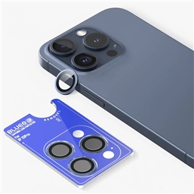 رینگ محافظ لنز بلو یاقوتی کریستالی Blueo SAPPHIRE Crystal Original Lens Glass مناسب برای Apple iPhone 18 Pro