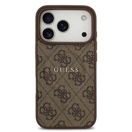قاب برند گس مدل Guess 4G Ring Classic Logo With MagSafe مناسب برای Apple iPhone 17 Pro Max