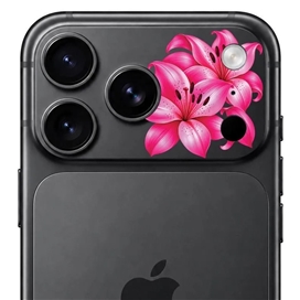 محافظ دور لنز طرح لیلیوم Lilium بلو Blueo Invisible Shock-Resistant Lens Protection مناسب برای Apple iPhone 18 Pro