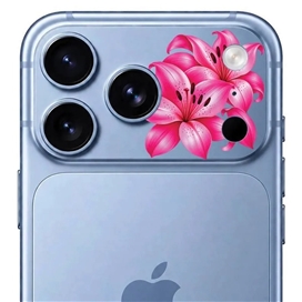 محافظ دور لنز طرح لیلیوم Lilium بلو Blueo Invisible Shock-Resistant Lens Protection مناسب برای Apple iPhone 18 Pro