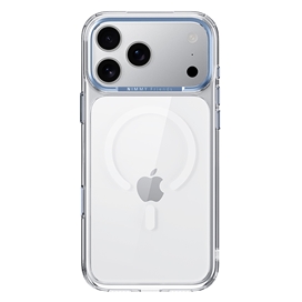 قاب برند نیمی شفاف مدل Nimmy Magnetic Crystal Clear آیفون مناسب برای Apple iPhone 18 Pro