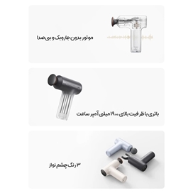 ماساژور تفنگی شیائومی Xiaomi Mijia H3 Mini Edition MJJMQ08YM