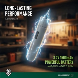 پیچ گوشتی شارژی گرین لاین Green Lion GSD-28 GNGSD28CSGY دارای 18 سری
