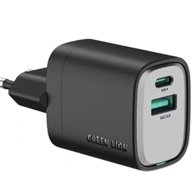 شارژر دیواری 22.5 وات گرین لاین GNG225EUTCBK