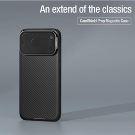 کاور برند نیلکین مدل Camshield Prop Magnetic Transparent Lens Guard مناسب برای Apple iPhone 18 Pro Max