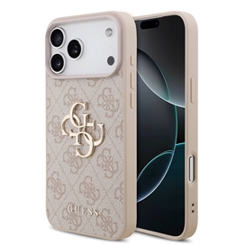 قاب Guess گس طرح دار دو لوگو بزرگ مناسب برای Apple iPhone 17 Pro