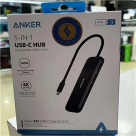 هاب تایپ سی 5 پورت انکر Anker A8355