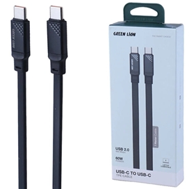 کابل تبدیل USB-C به USB-C گرین لاین Green Lion GNTPE1MC2CBK