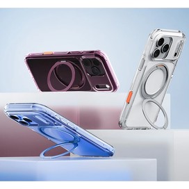 قاب آیفون 18 پرو مکس برند یونیک مدل UNIQ Swivix 360 Rotating Kickstand مناسب برای Apple iPhone 18 Pro Max