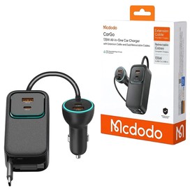 شارژر فندکی 135 وات 6 پورت مک دودو MCDODO CC-213