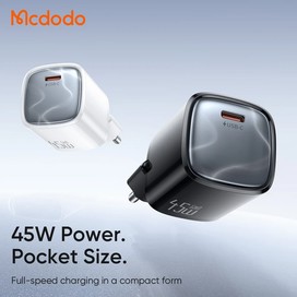 شارژر دیواری 45 وات به همراه کابل USB-C مک دودو Mcdodo CH-443