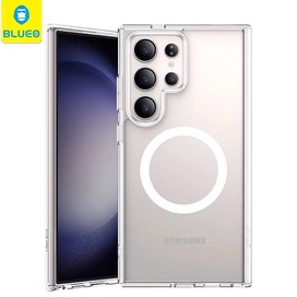قاب Blueo بلو کریستالی با مگ سیف Crystal Drop Resistance Magsafe Case مناسب برای Galaxy S25 Ultra