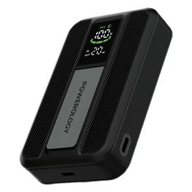 پاور بانک پاورولوژی استند شو Powerology Vision-10000MAH Magsafe Power Bank مشکی
