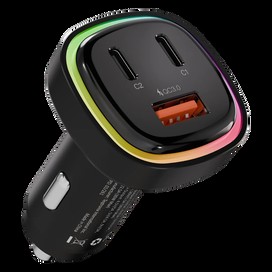 شارژر فندکی 66 وات Levelo Statique 66W Car Charger