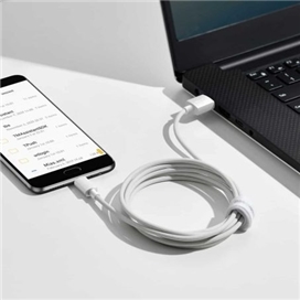 پک 2 عددی کابل میکرو یو اس بی بیسوس Baseus Simple Wisdom Data Cable Kit USB to Micro 2.1A (2PCS/Set) 1.5m TZCAMZJ-02