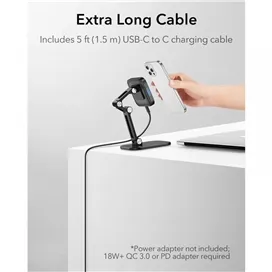 پایه نگهدارنده و شارژر مگسیف رومیزی ESR HaloLock Adjustable Wireless Charging Stand