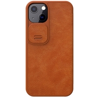 کیف چرمی نیلکین آیفون 13 Nillkin Qin Leather Case iPhone 13